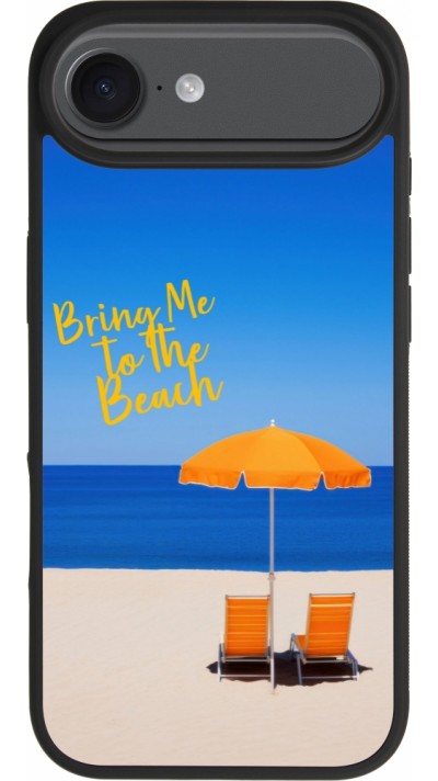 Coque iPhone Air - Silicone rigide noir Summer 2025 Bring me to the beach Coque iPhone Air - Silicone rigide noir Summer 2025 Bring me to the beach