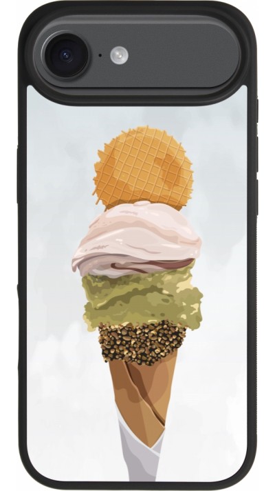 Coque iPhone Air - Silicone rigide noir Summer 2025 Cornet Coque iPhone Air - Silicone rigide noir Summer 2025 Cornet