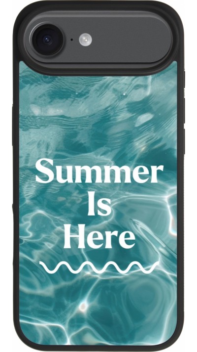 Coque iPhone Air - Silicone rigide noir Summer 2025 Summer is here Coque iPhone Air - Silicone rigide noir Summer 2025 Summer is here