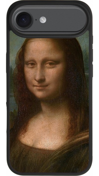 Coque iPhone Air - Silicone rigide noir Tableau art - La Joconde - Léonard de Vinci Coque iPhone Air - Silicone rigide noir Tableau art - La Joconde - Léonard de Vinci