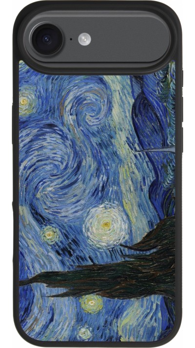 Coque iPhone Air - Silicone rigide noir Tableau art - La Nuit étoilée - Van Gogh Coque iPhone Air - Silicone rigide noir Tableau art - La Nuit étoilée - Van Gogh