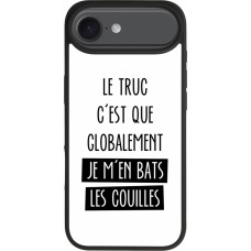 iPhone Air Case Hülle - Silikon schwarz Le truc globalement bats les couilles