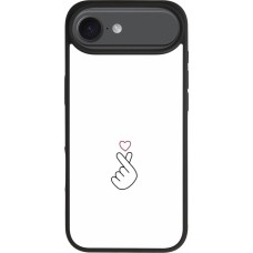 iPhone 17 Air Case Hülle - Silikon schwarz Valentine 2024 heat by Millennials
