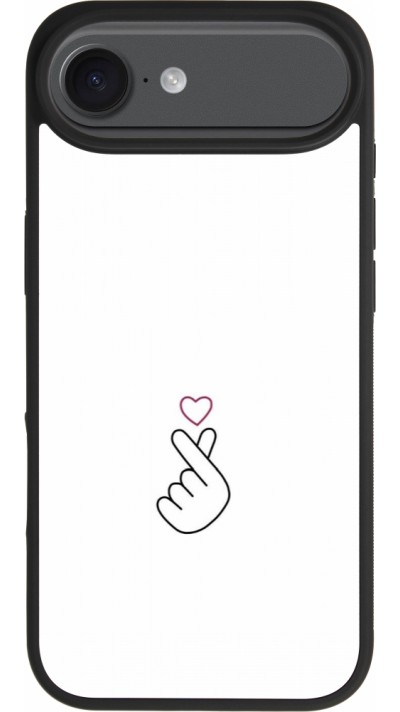 iPhone 17 Air Case Hülle - Silikon schwarz Valentine 2024 heat by Millennials
