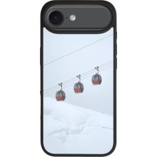 iPhone 17 Air Case Hülle - Silikon schwarz Winter 22 ski lift