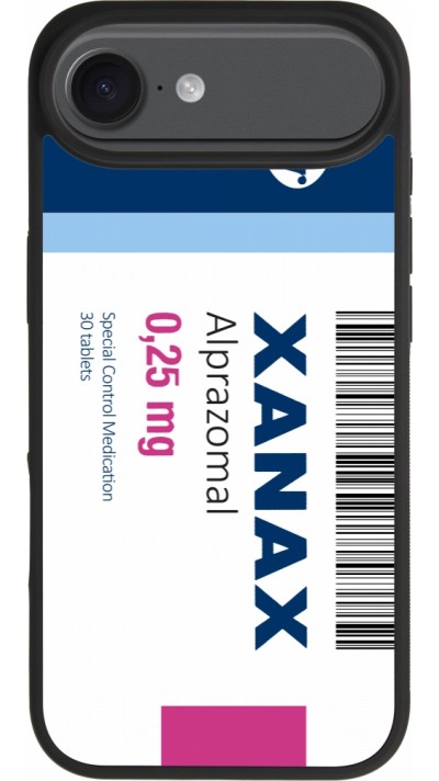 iPhone 17 Air Case Hülle - Silikon schwarz Xanax Alprazolam 2025