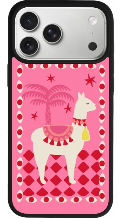 iPhone 17 Pro Max Case Hülle - Silikon schwarz Alpaca 2026