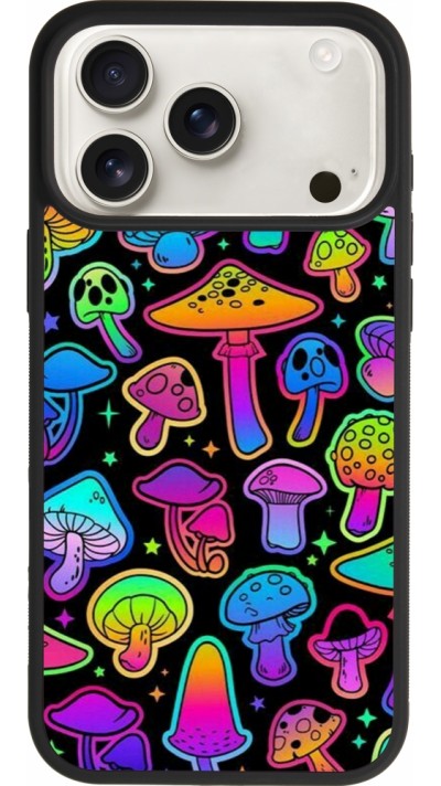 iPhone 17 Pro Max Case Hülle - Silikon schwarz Autumn 2024 magic mushrooms
