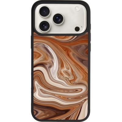 Coque iPhone 17 Pro Max - Silicone rigide noir Autumn 2024 marbe