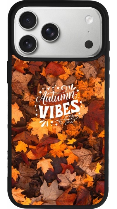 iPhone 17 Pro Max Case Hülle - Silikon schwarz Autumn 25 Autumn vibes