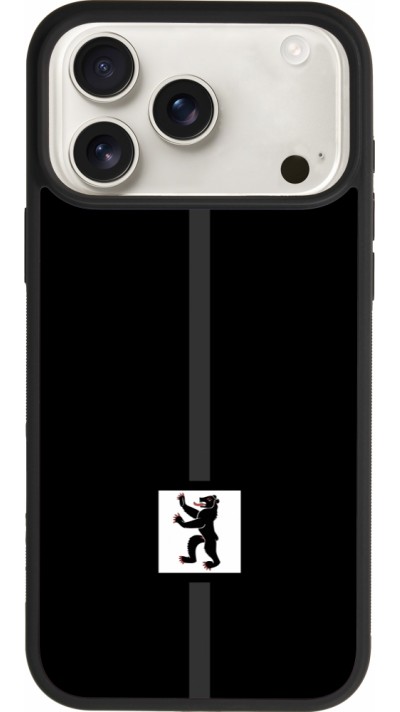 iPhone 17 Pro Max Case Hülle - Silikon schwarz Kanton AI schwarz