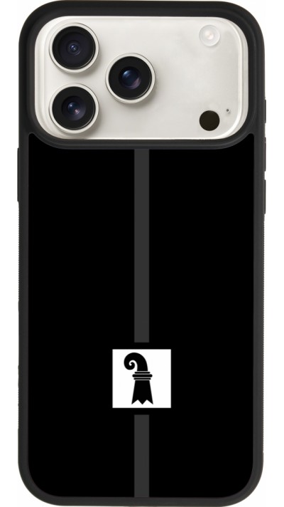 iPhone 17 Pro Max Case Hülle - Silikon schwarz Kanton BS schwarz