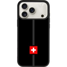 iPhone 17 Pro Max Case Hülle - Silikon schwarz Kanton CH schwarz