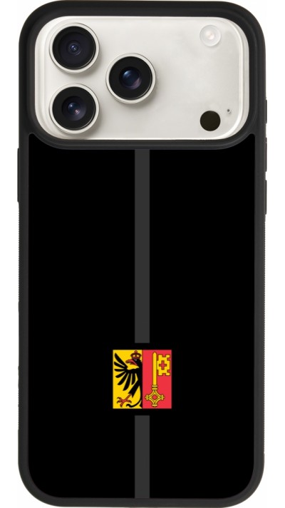 iPhone 17 Pro Max Case Hülle - Silikon schwarz Kanton GE schwarz