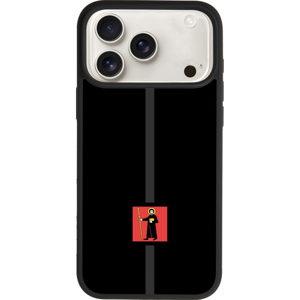 iPhone 17 Pro Max Case Hülle - Silikon schwarz Kanton GL schwarz