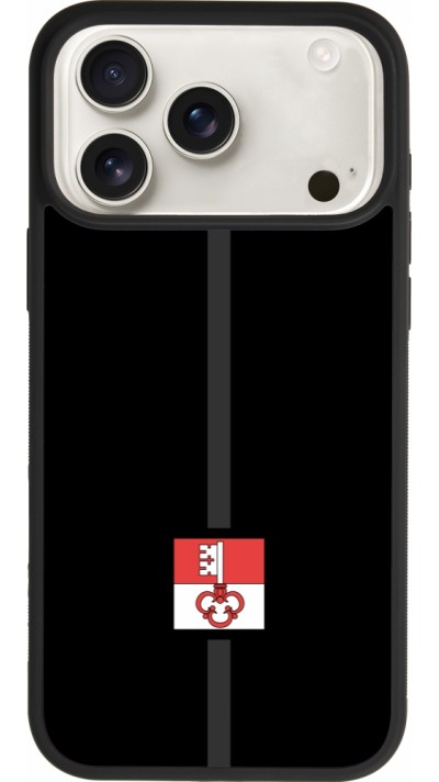 iPhone 17 Pro Max Case Hülle - Silikon schwarz Kanton OW schwarz