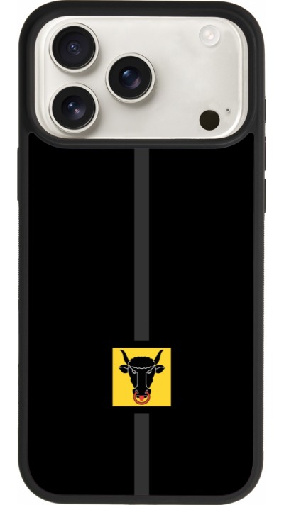 iPhone 17 Pro Max Case Hülle - Silikon schwarz Kanton UR schwarz