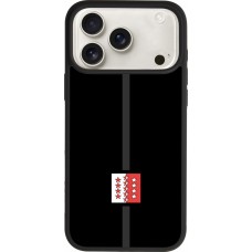 Coque iPhone 17 Pro Max - Silicone rigide noir Canton VS noir