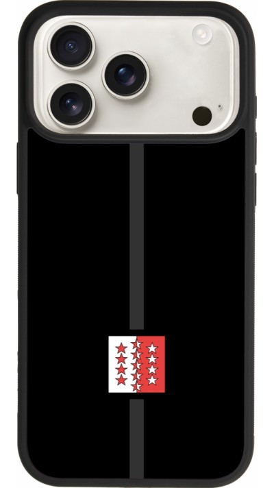 iPhone 17 Pro Max Case Hülle - Silikon schwarz Kanton VS schwarz