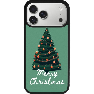 iPhone 17 Pro Max Case Hülle - Silikon schwarz Christmas 25 Xmas Tree