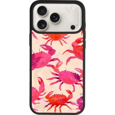 iPhone 17 Pro Max Case Hülle - Silikon schwarz Crabs Paint