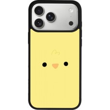 iPhone 17 Pro Max Case Hülle - Silikon schwarz Easter 2026 Little chicken