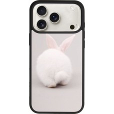 iPhone 17 Pro Max Case Hülle - Silikon schwarz Easter 2024 bunny butt