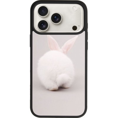 iPhone 17 Pro Max Case Hülle - Silikon schwarz Easter 2024 bunny butt