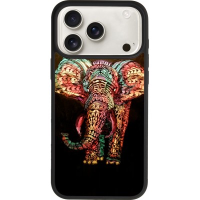 Coque iPhone 17 Pro Max - Silicone rigide noir Elephant 02