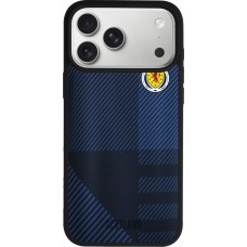iPhone 17 Pro Max Case Hülle - Silikon schwarz Schottland personalisierbares Fussballtrikot