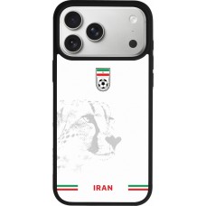 iPhone 17 Pro Max Case Hülle - Silikon schwarz Iran 2026 personalisierbares Fussballtrikot
