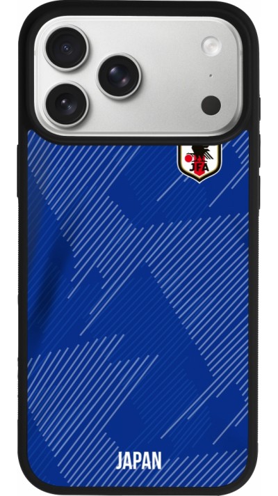 iPhone 17 Pro Max Case Hülle - Silikon schwarz Japan 2022 personalisierbares Fussballtrikot