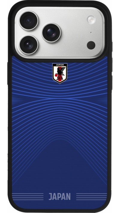 iPhone 17 Pro Max Case Hülle - Silikon schwarz Japan 2026 personalisierbares Fussballtrikot