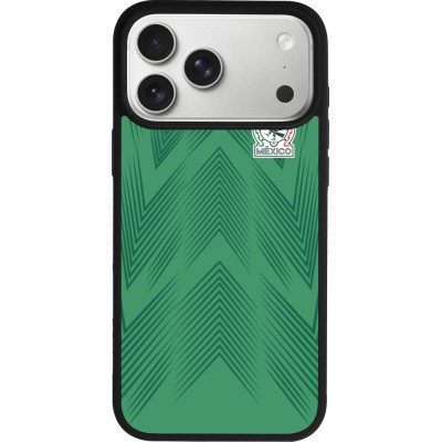 iPhone 17 Pro Max Case Hülle - Silikon schwarz Mexiko 2022 personalisierbares Fussballtrikot