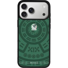 iPhone 17 Pro Max Case Hülle - Silikon schwarz Mexiko 2026 personalisierbares Fussballtrikot