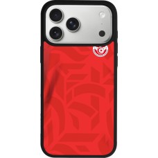 iPhone 17 Pro Max Case Hülle - Silikon schwarz Tunesien 2022 personalisierbares Fussballtrikot