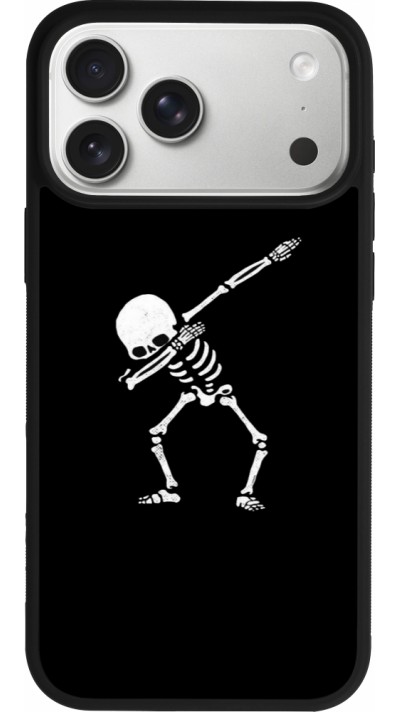 iPhone 17 Pro Max Case Hülle - Silikon schwarz Halloween 19 09