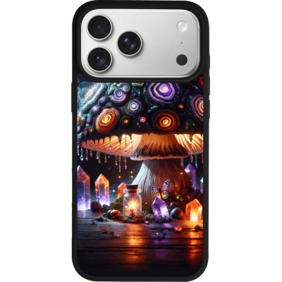 Coque iPhone 17 Pro Max - Silicone rigide noir Halloween Potion Magic