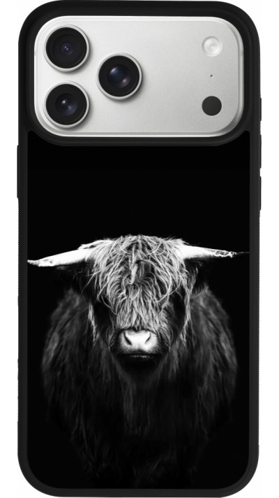 iPhone 17 Pro Max Case Hülle - Silikon schwarz Highland calf black
