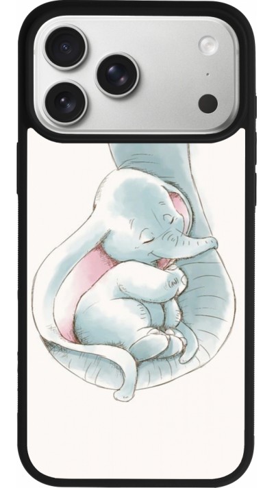 iPhone 17 Pro Max Case Hülle - Silikon schwarz Mom 1903