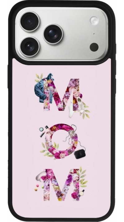 iPhone 17 Pro Max Case Hülle - Silikon schwarz Mom 2024 girly mom