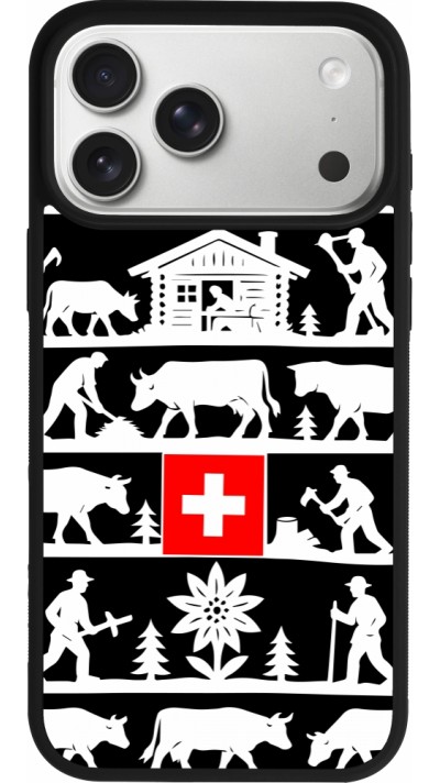 iPhone 17 Pro Max Case Hülle - Silikon schwarz Poya Schweiz 1 schwarz