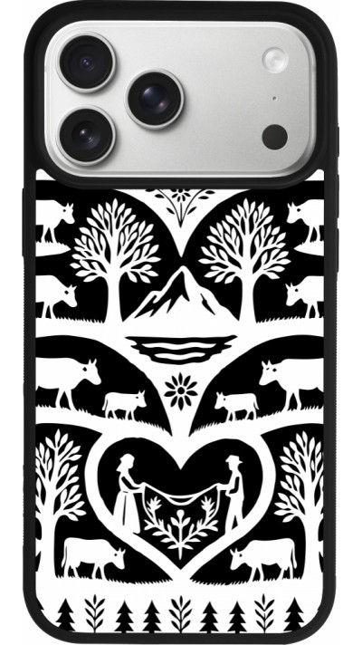 iPhone 17 Pro Max Case Hülle - Silikon schwarz Poya Schweiz 2 schwarz