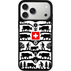 iPhone 17 Pro Max Case Hülle - Silikon schwarz Poya Schweiz 3