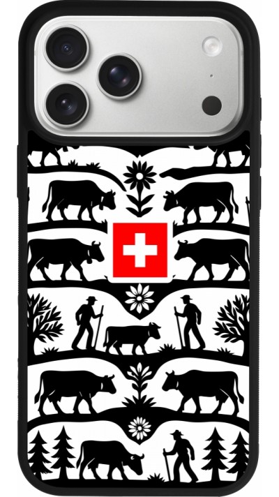 iPhone 17 Pro Max Case Hülle - Silikon schwarz Poya Schweiz 3