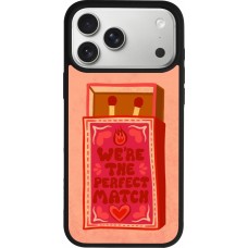 iPhone 17 Pro Max Case Hülle - Silikon schwarz Saint Valentines Day 26 Perfect Match