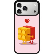 iPhone 17 Pro Max Case Hülle - Silikon schwarz Saint Valentines Day 26 Puzzle