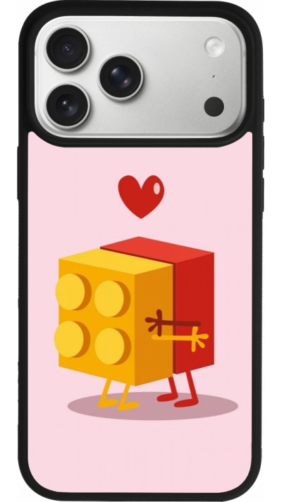iPhone 17 Pro Max Case Hülle - Silikon schwarz Saint Valentines Day 26 Puzzle