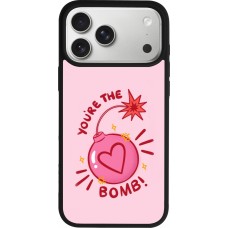 Coque iPhone 17 Pro Max - Silicone rigide noir Saint Valentines Day 26 You are the bomb