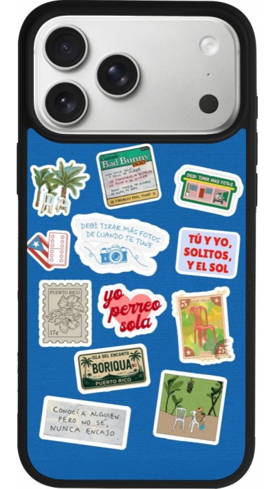 iPhone 17 Pro Max Case Hülle - Silikon schwarz Seals of the Dominican Republic DTMF